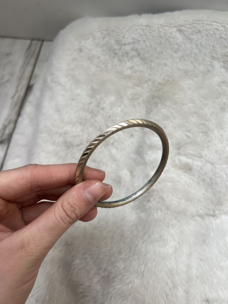 Bransoletka metal metalowa elegancka szykowna okrągła casual 20
