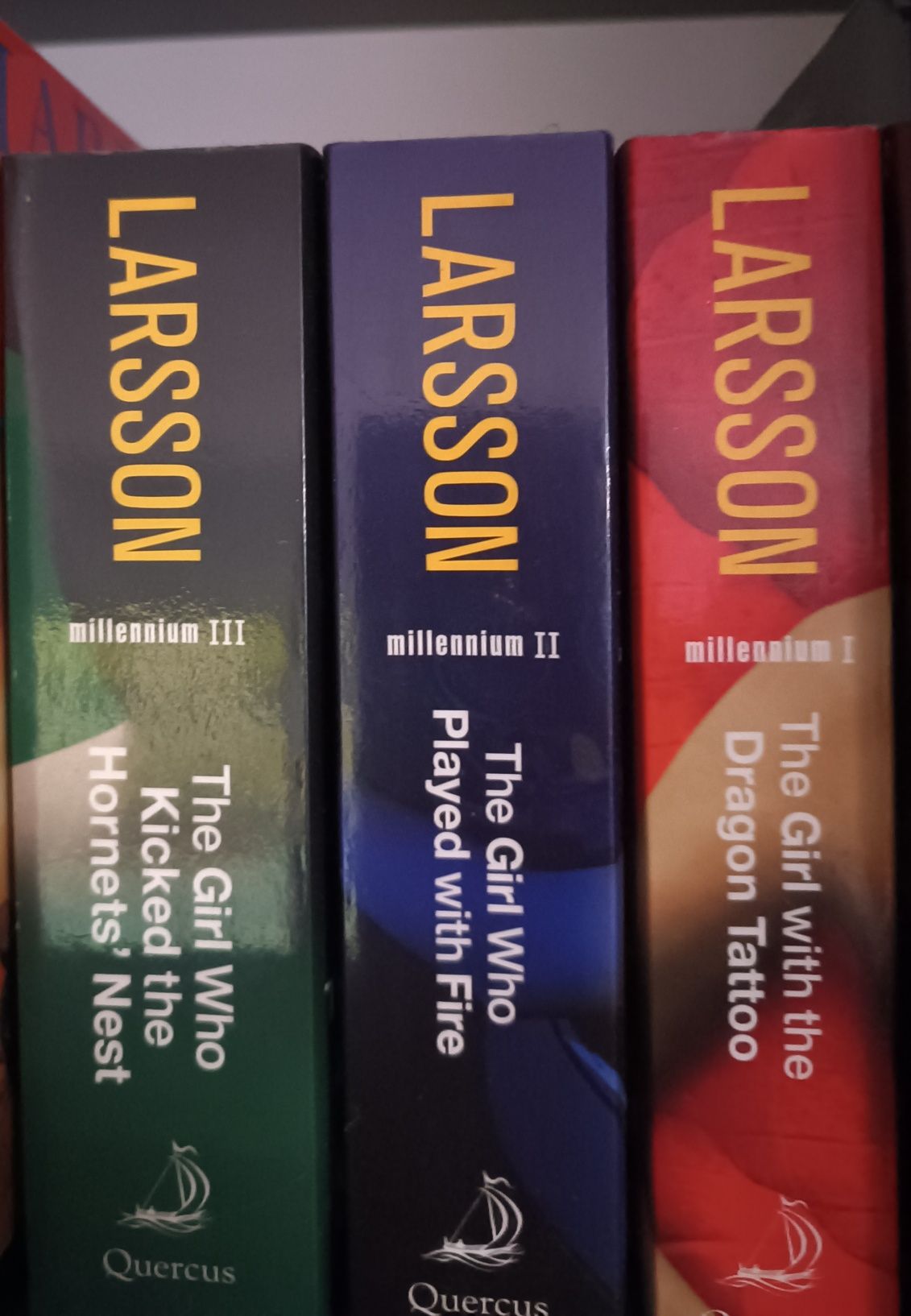 Stieg Larsson trylogia Millenium wyd. w j. angielskim