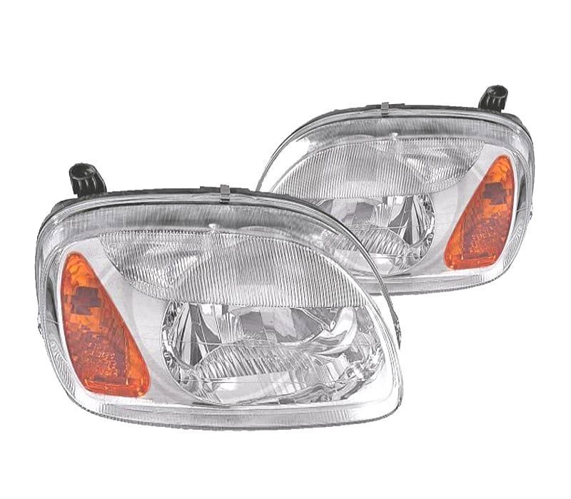 FARÓIS OPTICAS PARA NISSAN MICRA K11 00-02