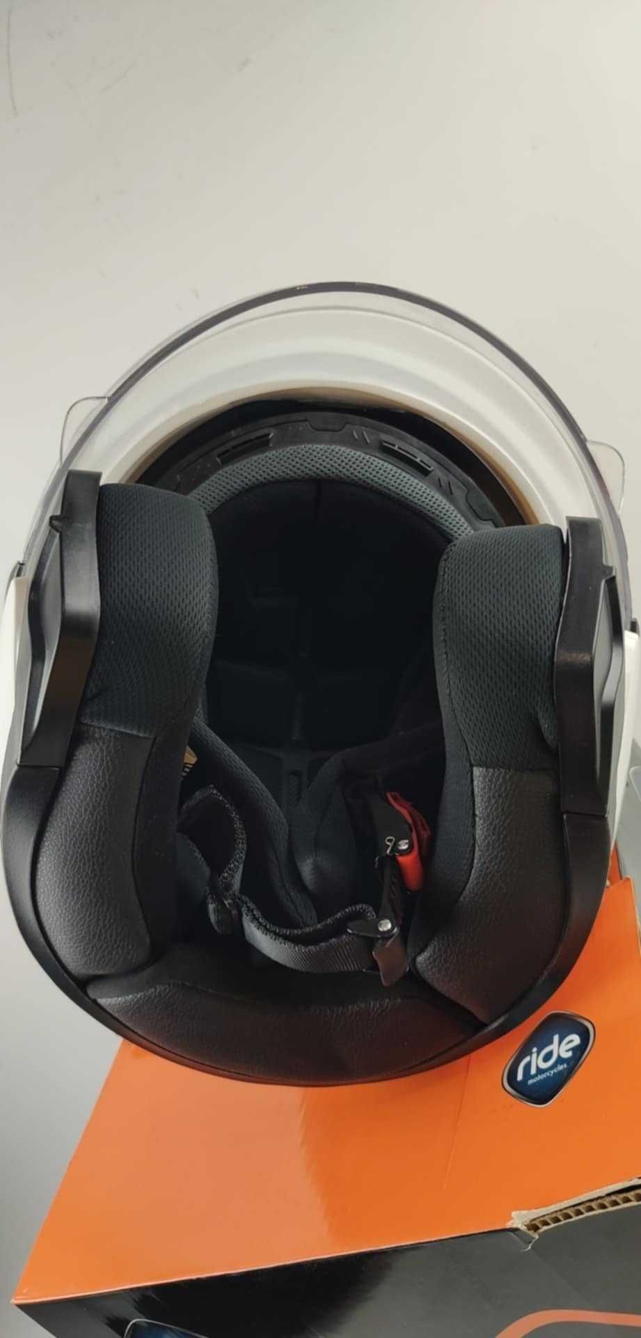 Kask Motocyklowy Cross na motor S Otwarty