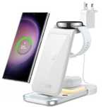 Ładowarka bezprzewodowa 4w1 Samsung Iphone Huawei AGPTEK A6