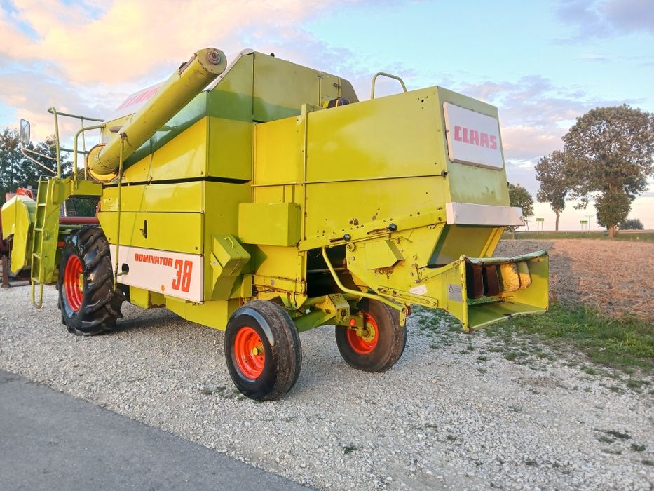 Kombajn claas Dominator 38 z Niemiec