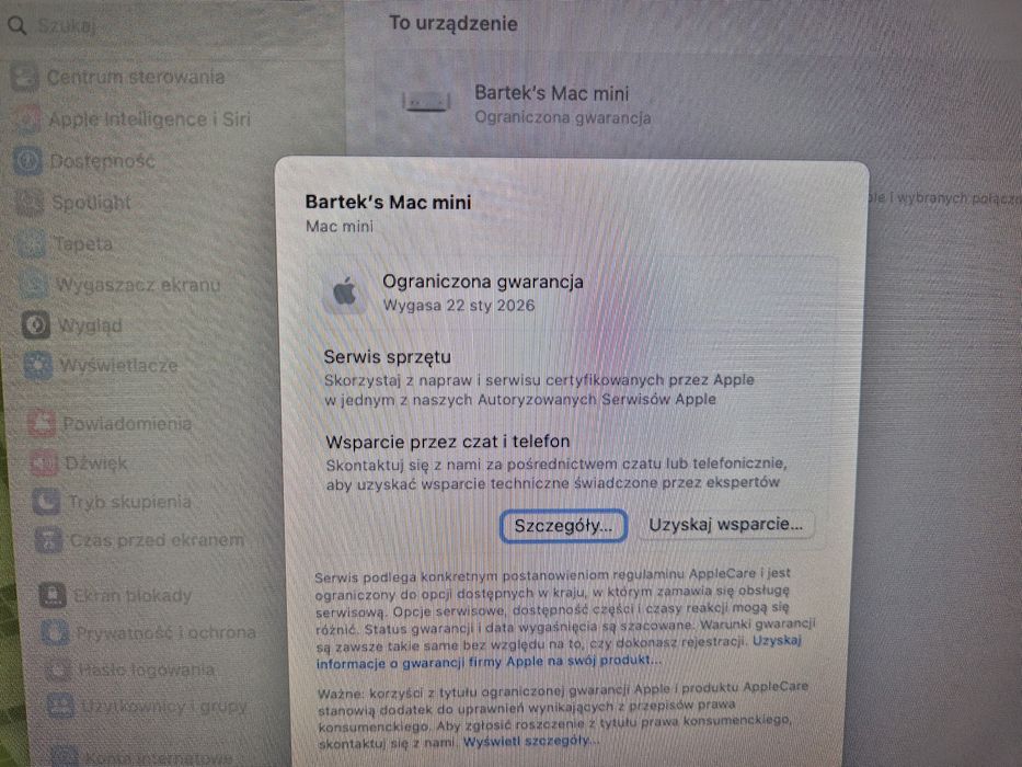 Mac mini M4 16 GB 256 GB + etui podróżne, jak nowy