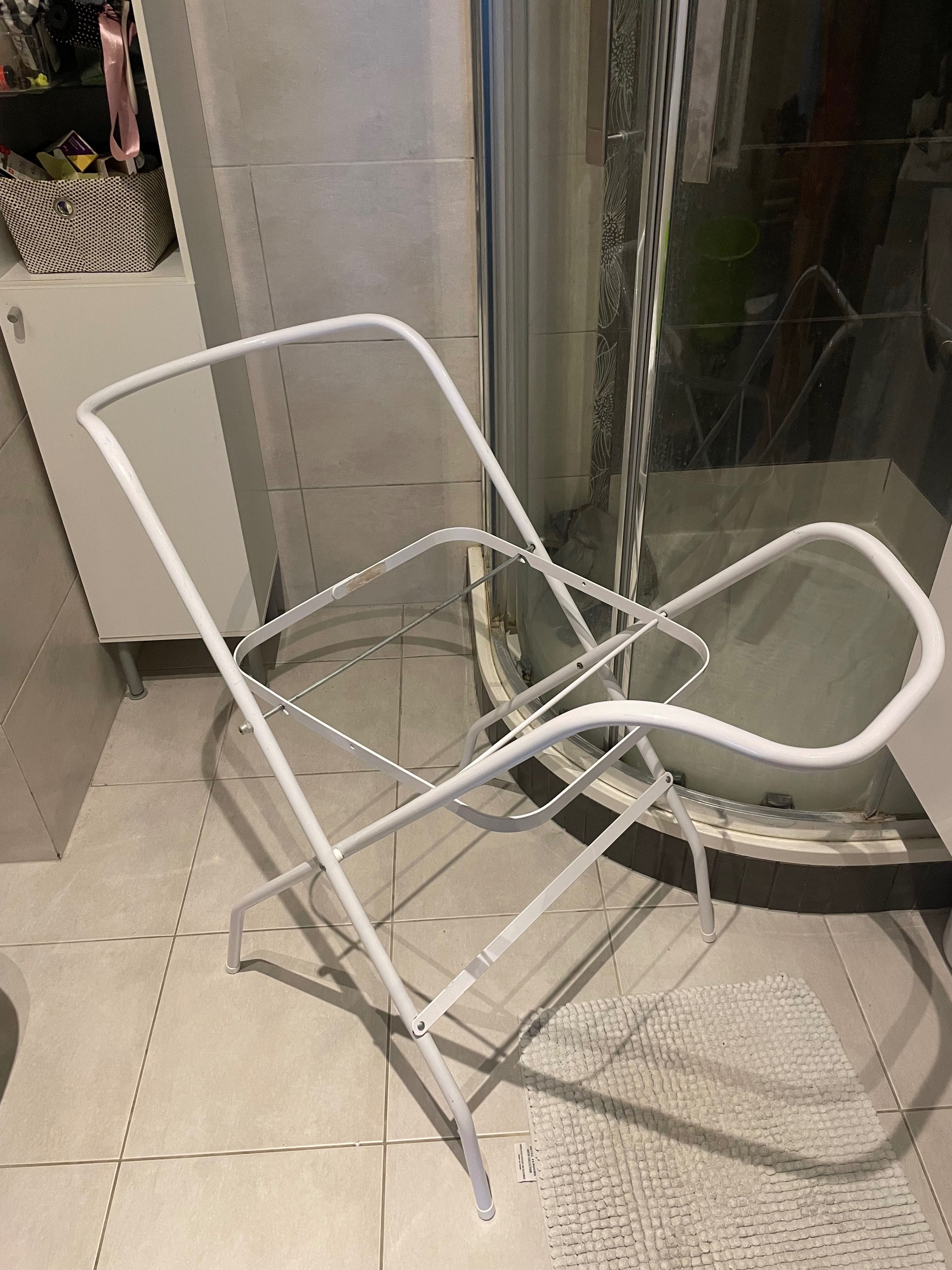 Stelaż do wanienki np IKEA biały