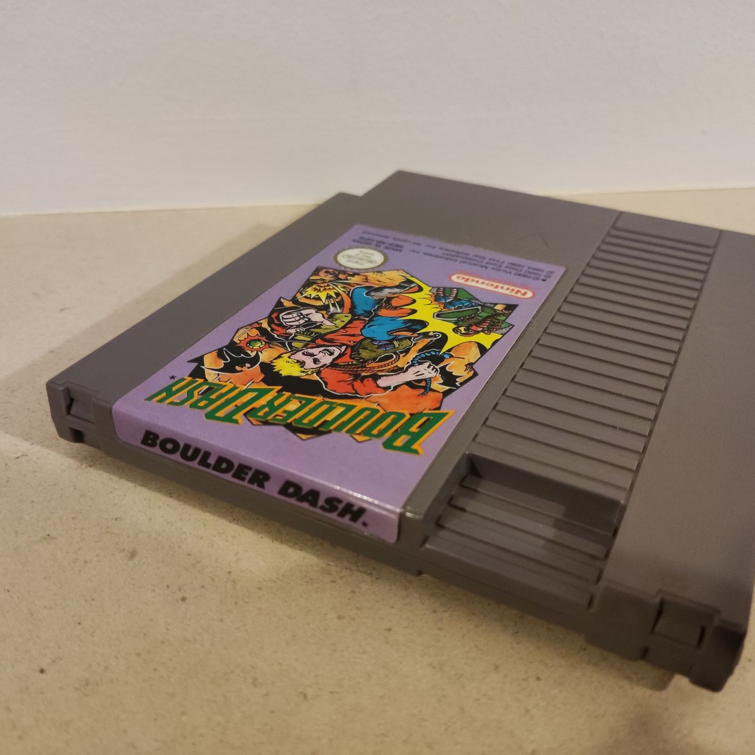 Boulder Dash - Nintendo NES Cartridge (cartucho)