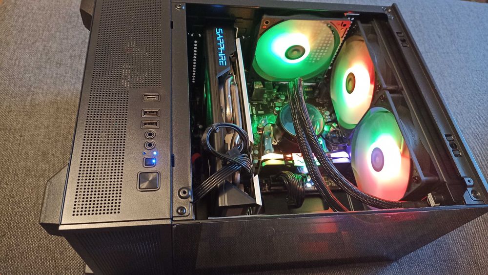 ПК ігровий AMD Ryzen 5 6/12, RX570 8g, 16GB, ssd256 + hdd 1Tb