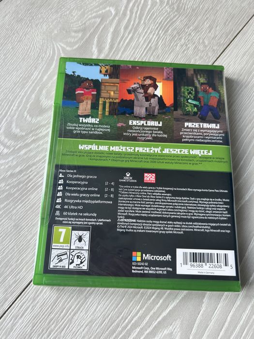 Gra Minecraft XBox Series X XBox One