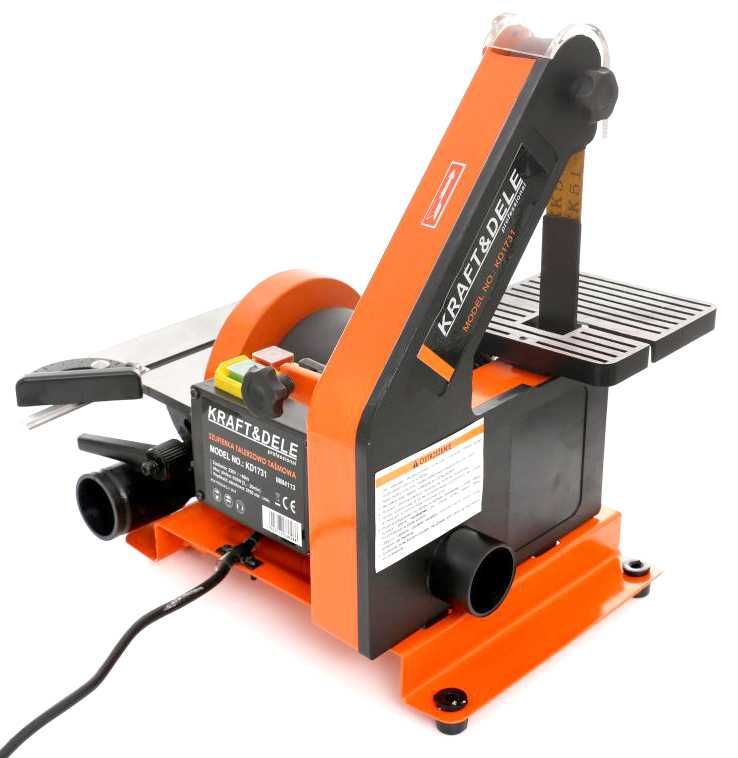 KRAFT&DELE Szlifierka Taśmowa Talerzowa Stołowa Czołowa 550W KD1731