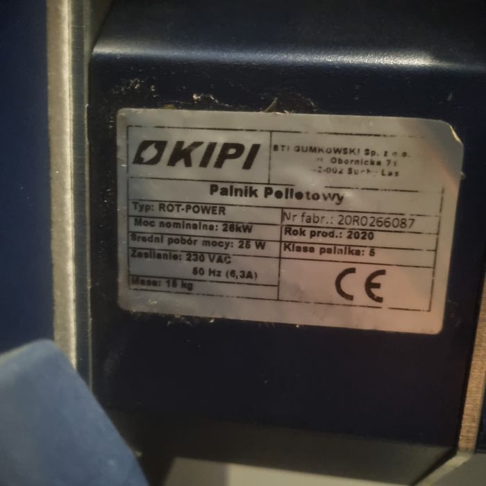 Piec na pelet Zębiec 26kW