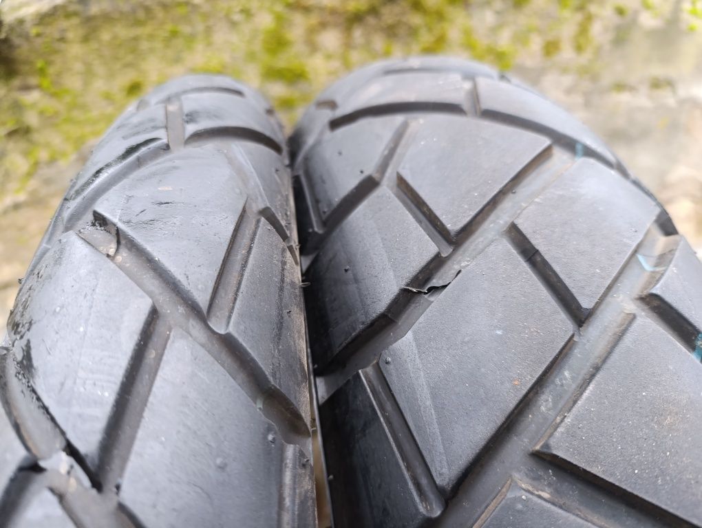 Sprzedam Opony Dunlop 90/90/21 150/70/17 Komplet