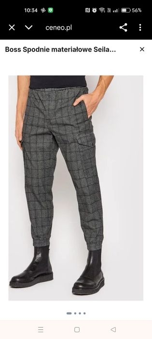 Spodnie Hugo Boss męskie