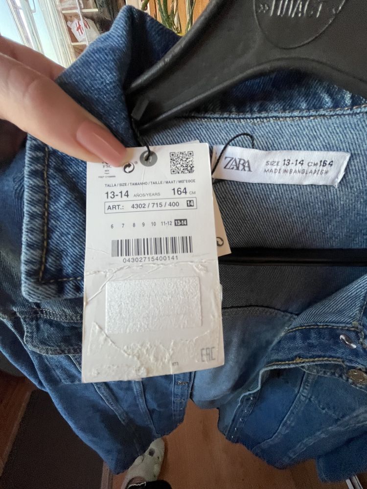 Zara платье джинсовое
