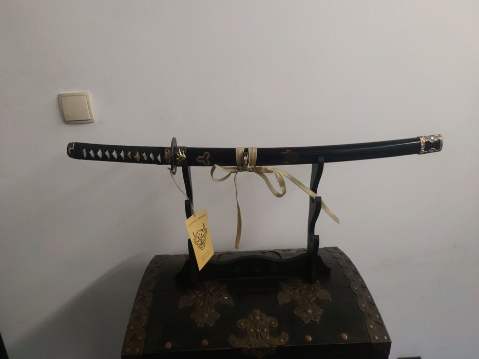 Nowy zestaw katana pochwa stalowe prezent 5