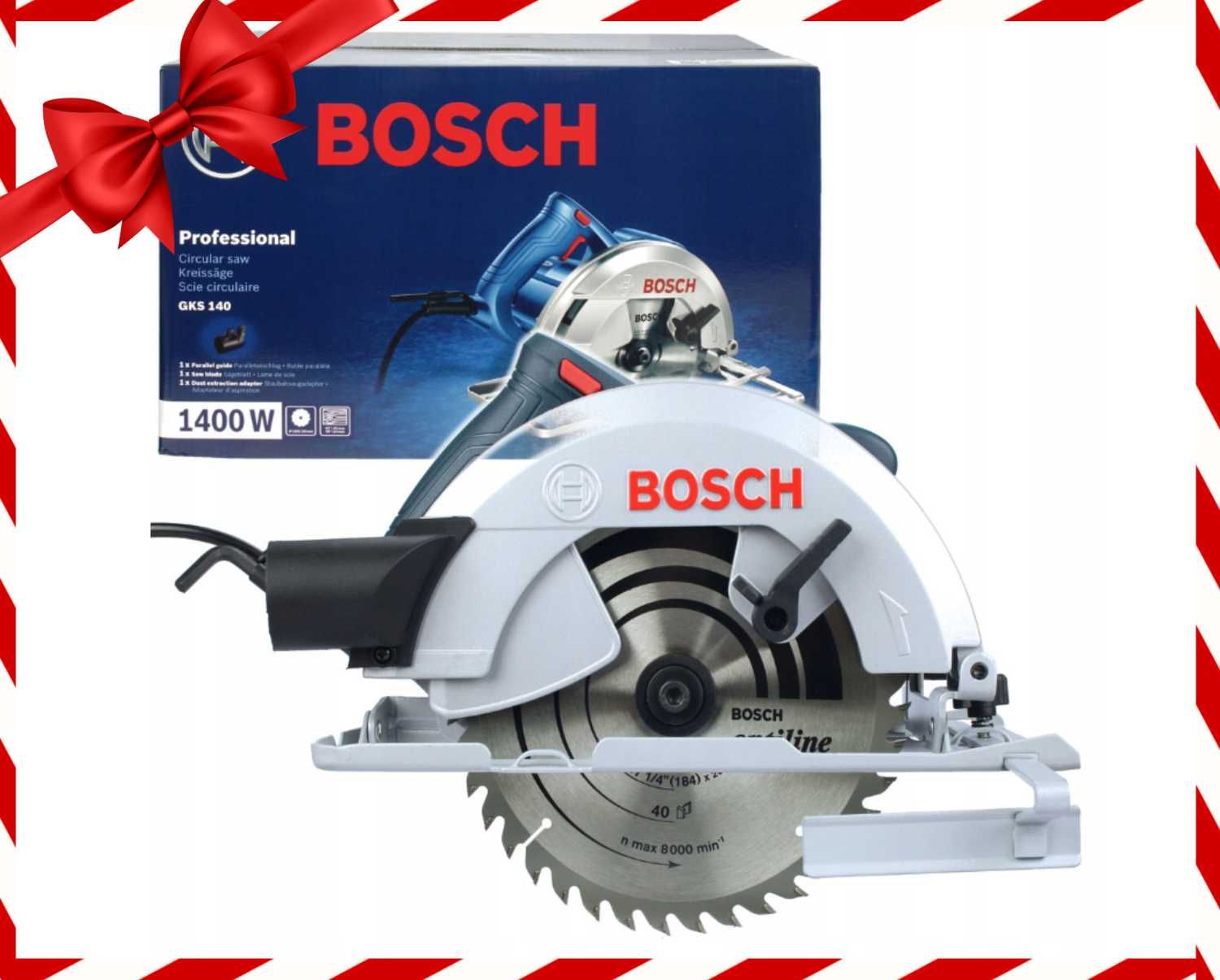 Profesjonalna PILARKA Tarczowa Drewna 1400W GKS 140 BOSCH (OKAZJA)