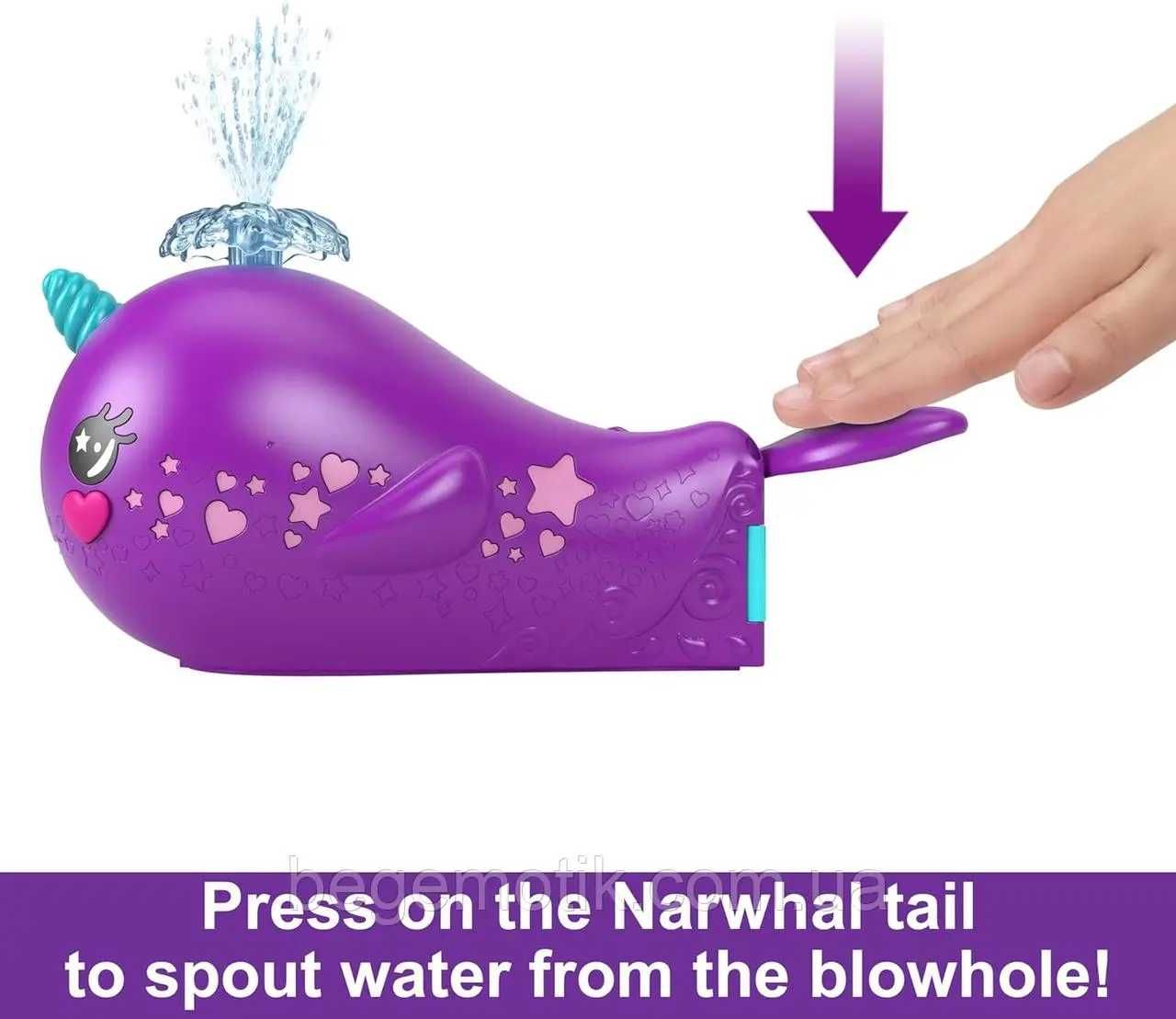 Поллі Покет Круїзний лайнер Polly Pocket Adventure Narwhal Boat