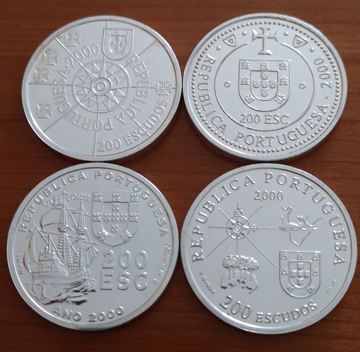 moedas prata 200 escudos (#4)