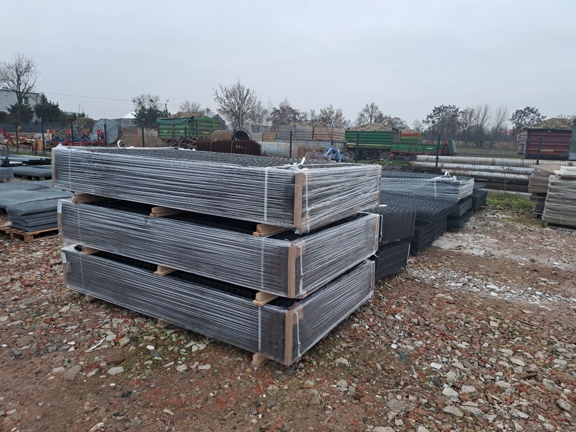 panel ogrodzeniowy 3D h-153cm fi 4  PROMOCJA,furtka słupek,brama