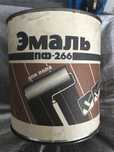 Краска эмаль ПФ-266 для пола жёлто-коричневая