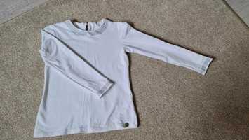 Bluzka biała , rozmiar 116, zdobienia