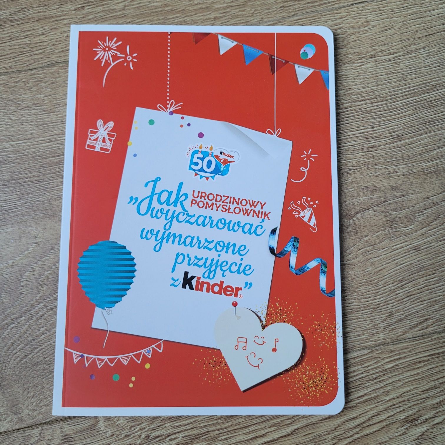 Książeczka Kinder Urodzinowy Pomysłownik