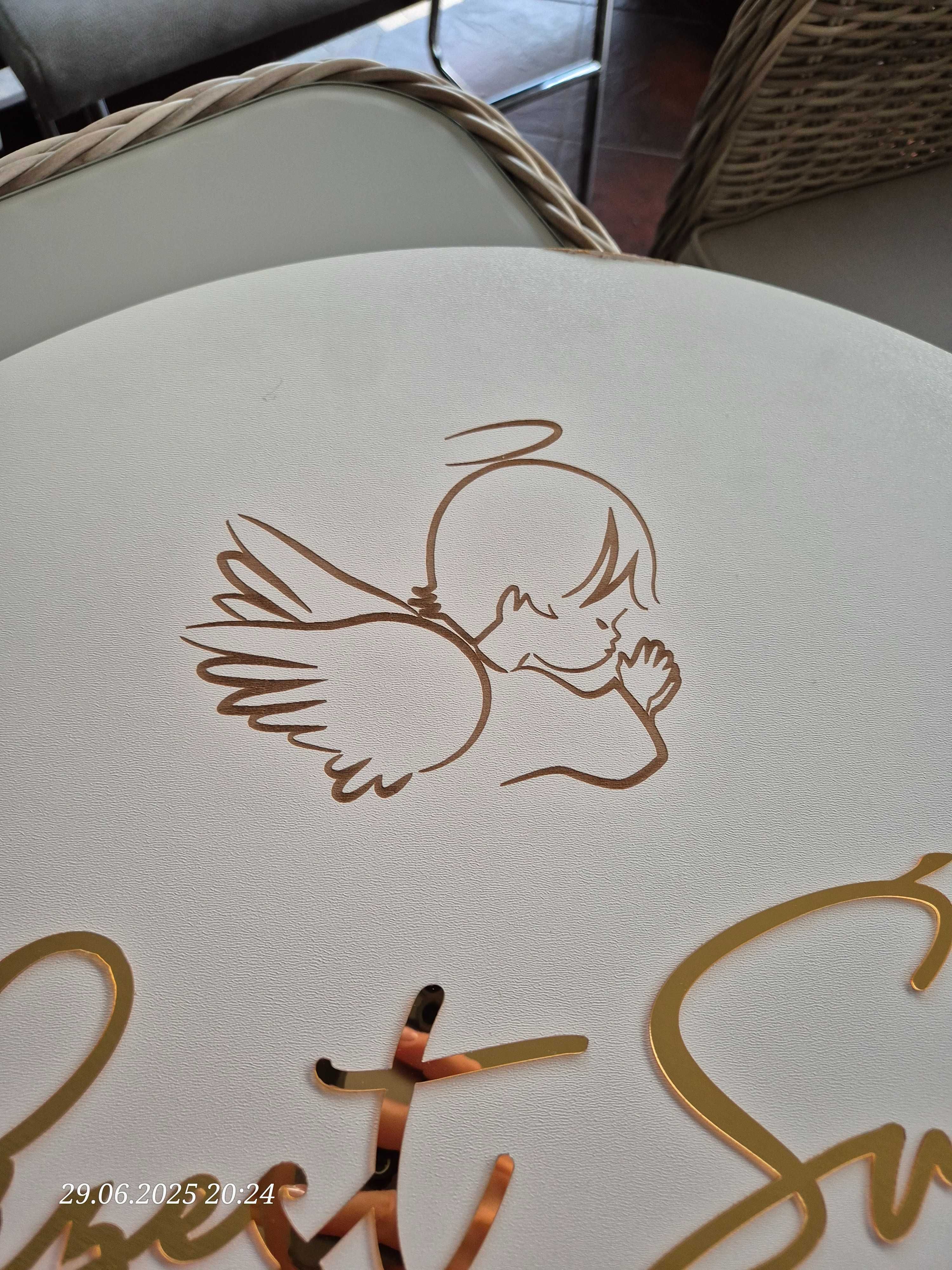 Tablica powitalna Baner Chrzest Święty Św. Michałka
