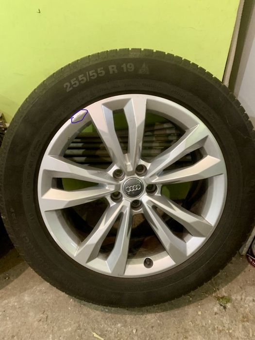 Диски резина зима audi q7 4m q8 19r
