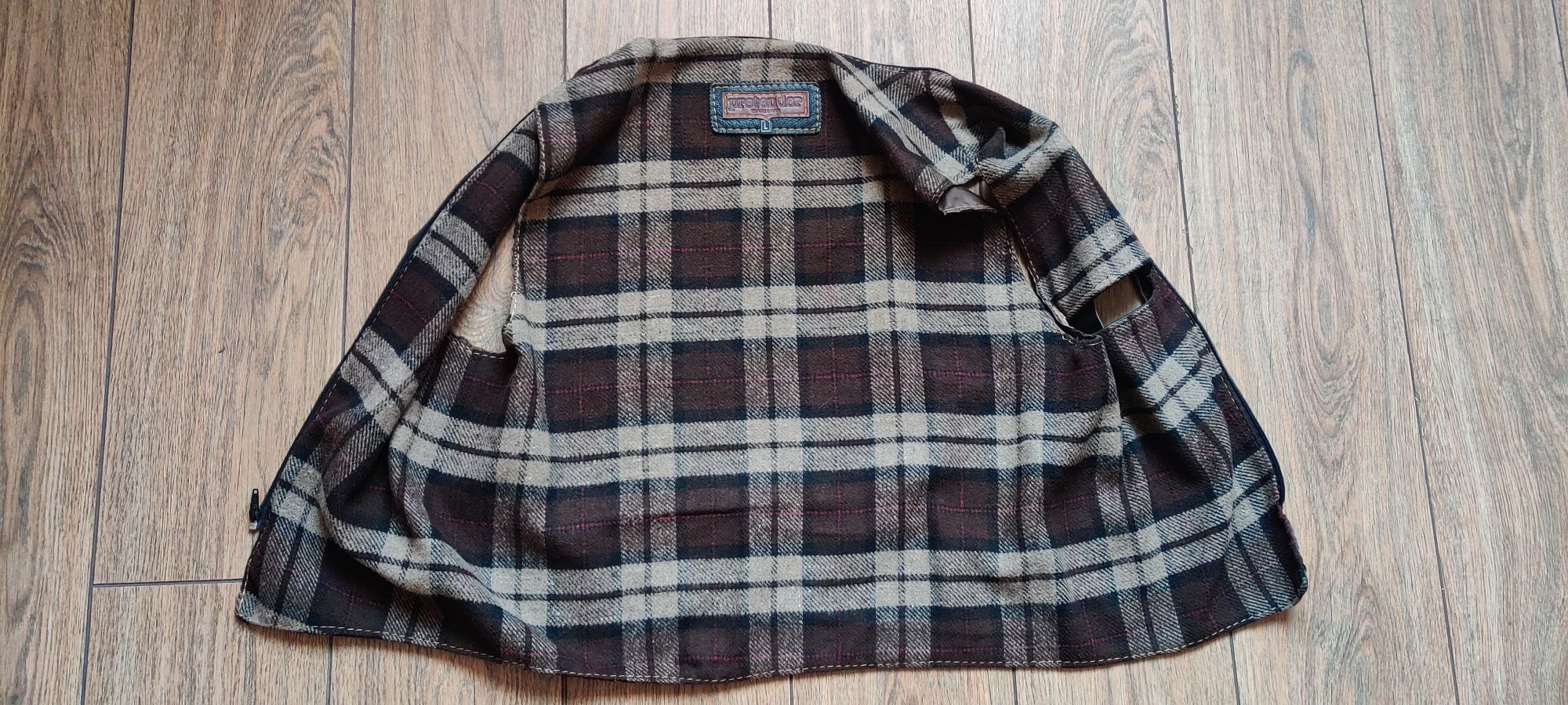 Куртка "Harley Davidson" от бренда  Pretender, кожа, size L.