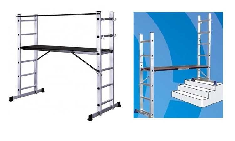 RUSZTOWANIE Aluminiowe / drabina / drabina rozstawna  2x6 NIEZBĘDNE