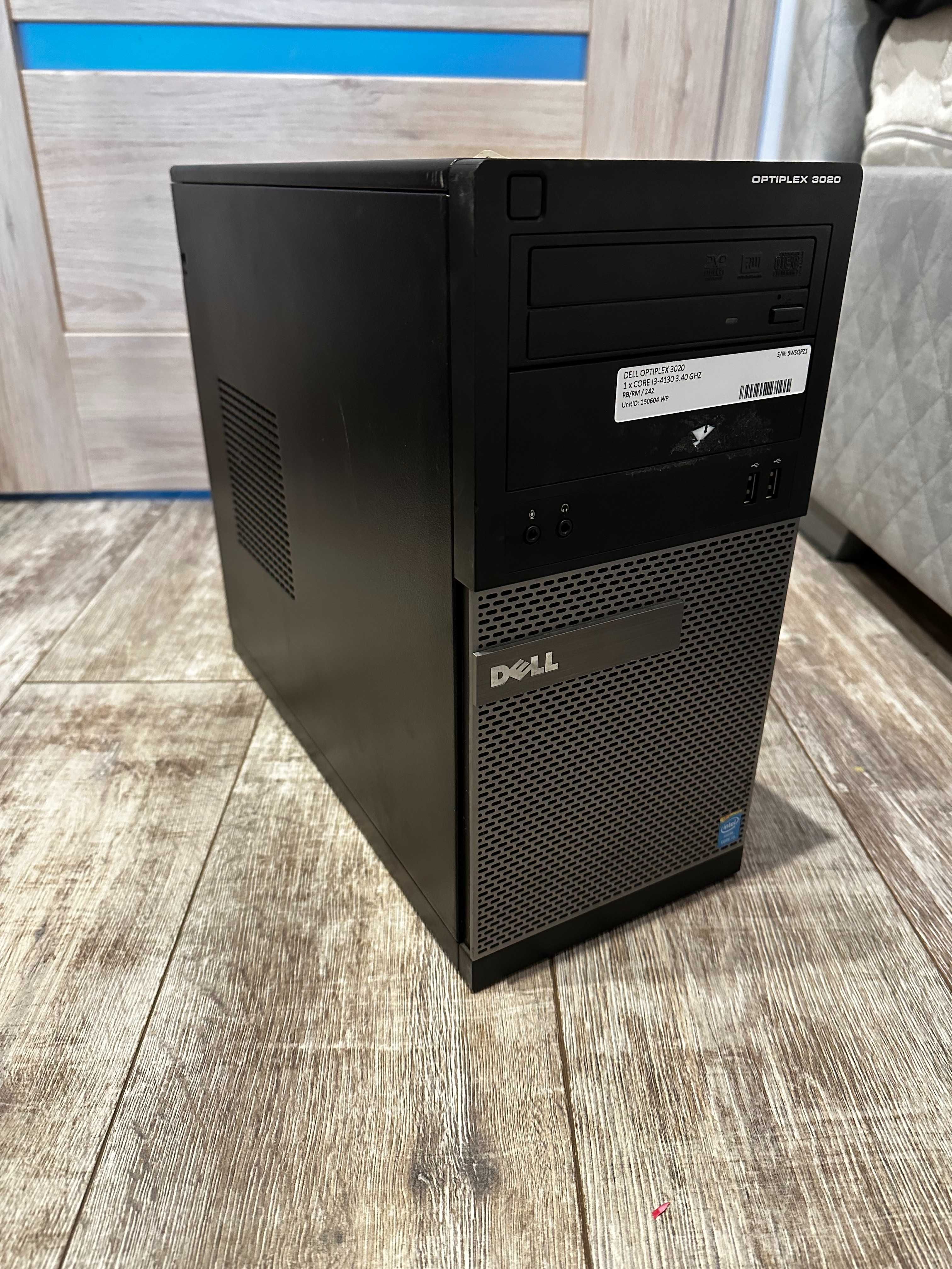 Komputer stacjonarny PC Dell Optiplex 3020 MT Win 10 pro 8gb ssd
