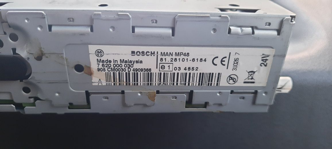 Radio MAN TGL Bosch MP48