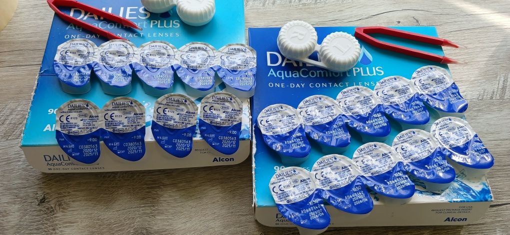 Контактні лінзи Dailies aquacomfort Alcon