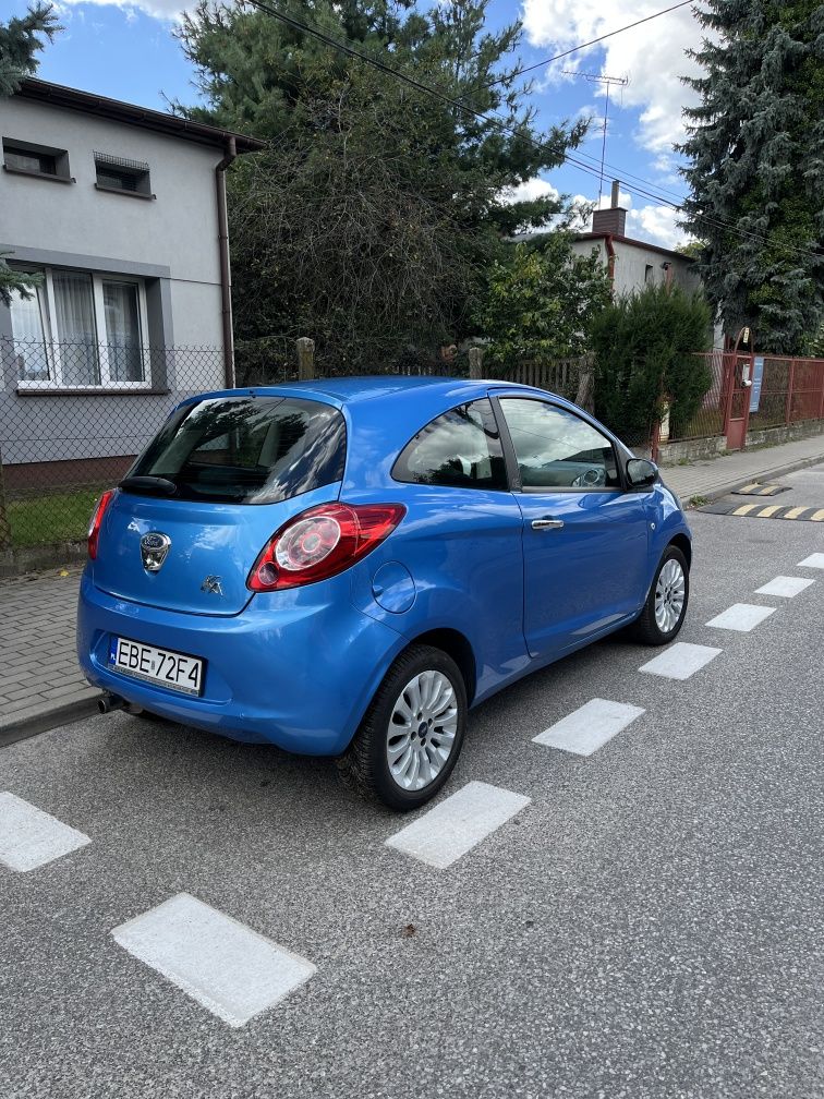 Ford KA z 2009 roku 1,2 benzyna, klimatyzacja, opony wielosezonowe