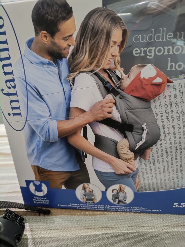 Porta bebe vários panos