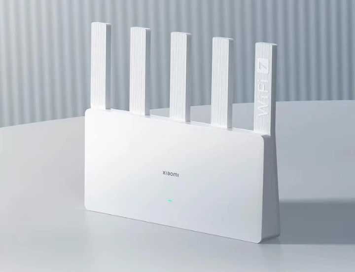 Роутер Xiaomi BE5000 Wi-Fi 7 Маршрутизатор 512 МБ памяти
