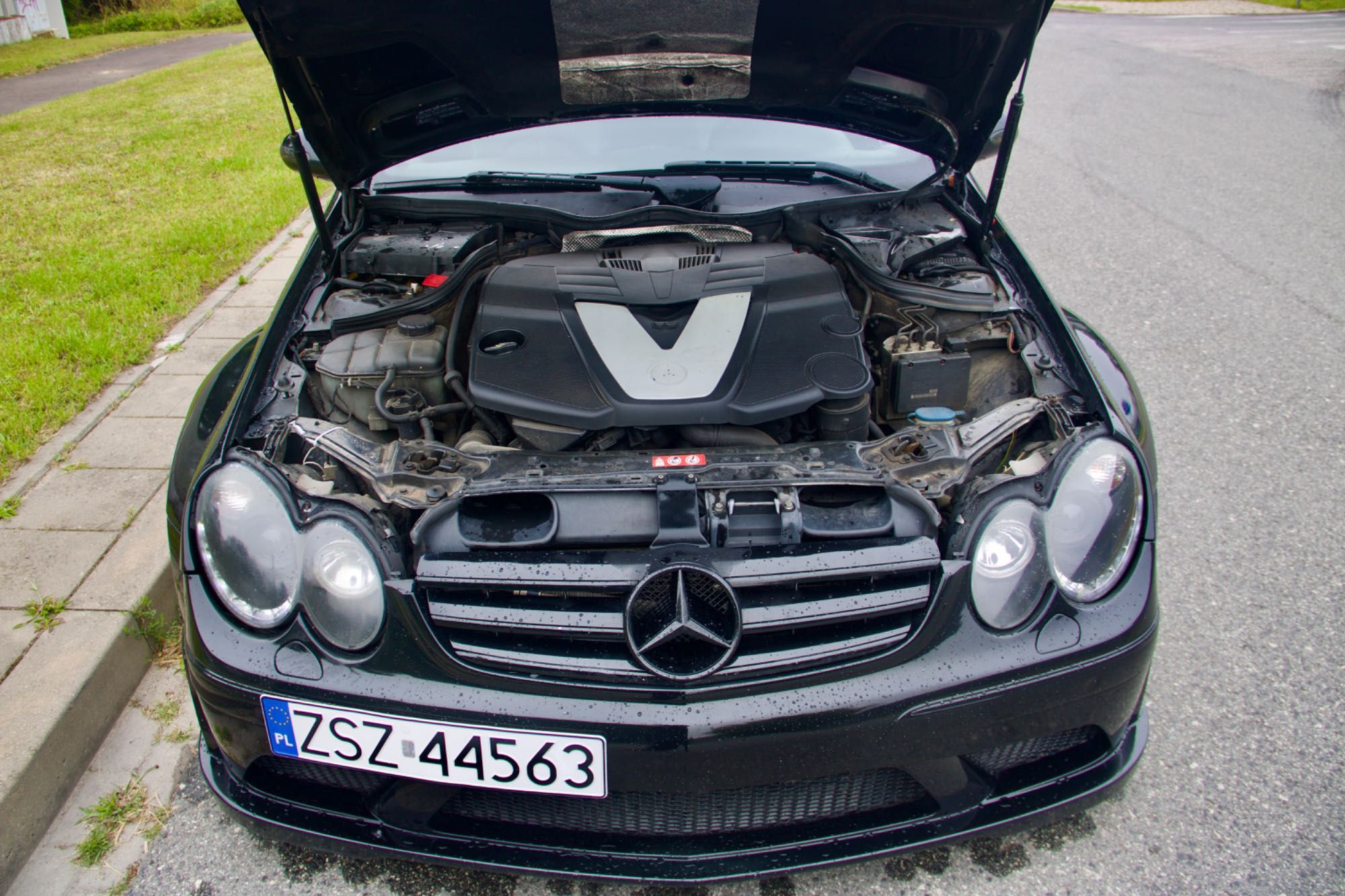 Mercedes CLK W209 body kit black series