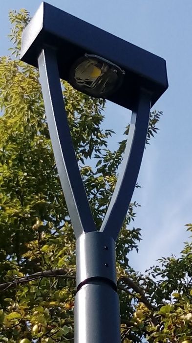 Lampa parkowa LED oprawa na słup TULIPAN DUO