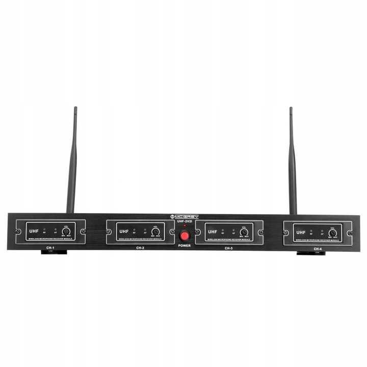 Zestaw mikrofonów bezprzewodowych McGrey UHF-2V2I