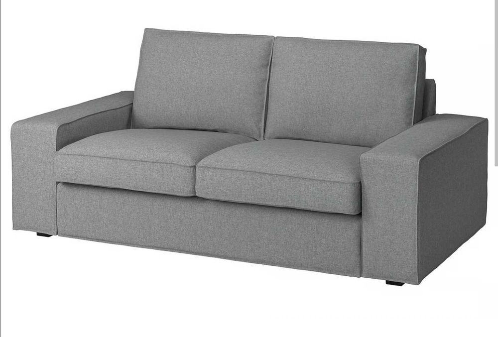 Sofá Kivik 2 lugares cinza