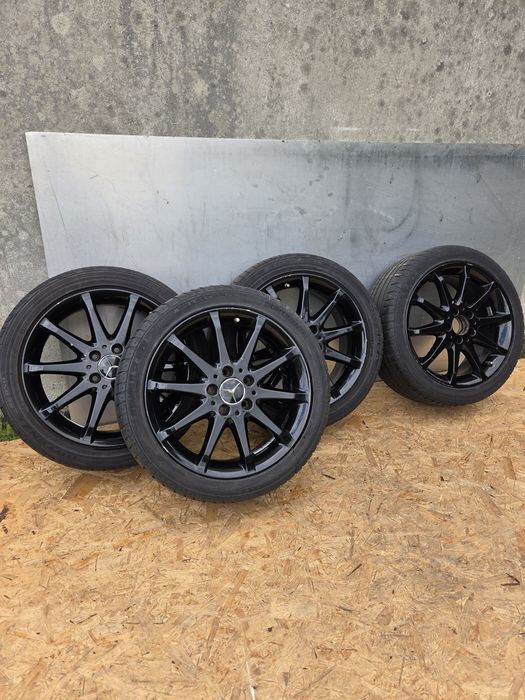 Felgi 17" 5x112 Audi Mercedes Otwór 66.6 Et49