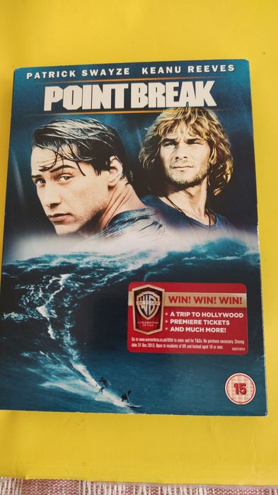 "Point Break"Na fali" surfing Keanu Reeves P. Swayze j.angielski