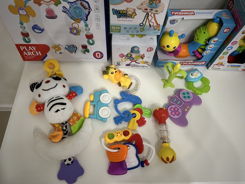 Розвиваюча дуга на коляску, ліжечко