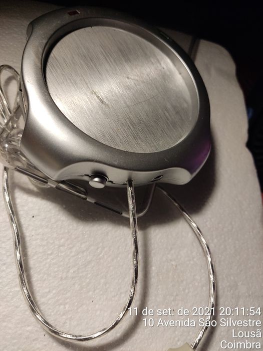 Base de aquecimento para secretária