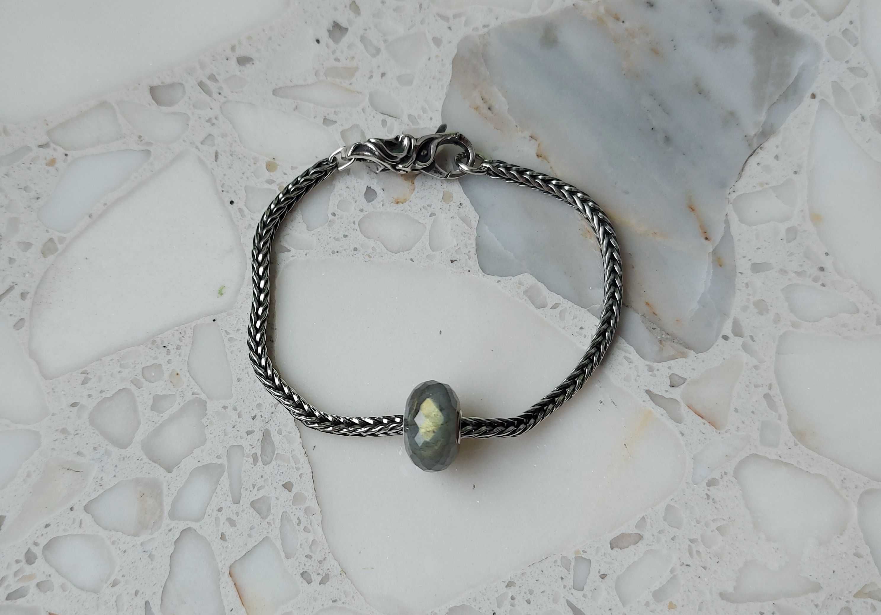 Trollbeads Labradorite Labradoryt Charms 1 (Nowy)