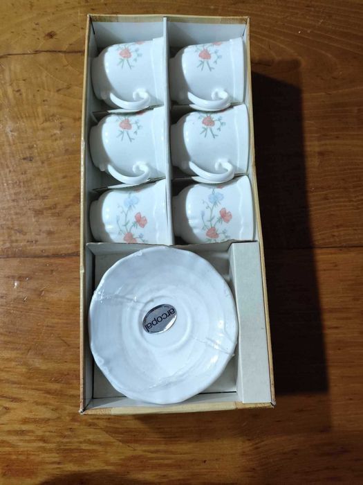 ARCOPAL 6 chávenas de chá (NOVO)