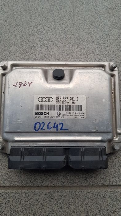 8Е0907401D. Блок керування двигуна Audi A4B6 2.5tdi.
