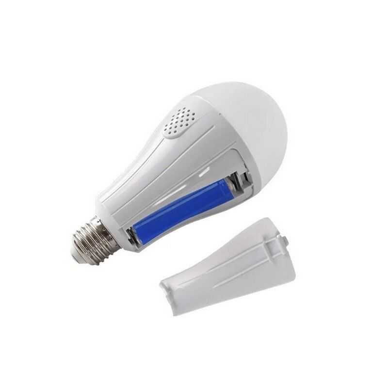 Аварийная автономная лампа с двумя аккумуляторами 18650 Led bulb