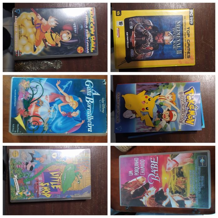 Cassetes VHS Filmes