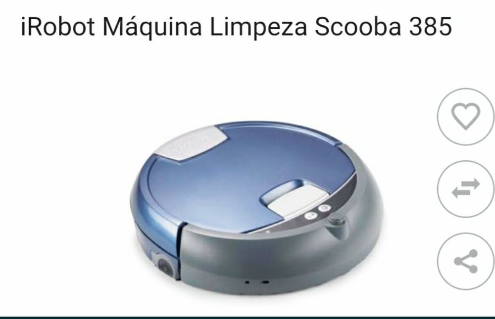 Land Rover jantes  + iRobot Máquina Limpeza Scooba 385