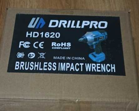 Klucz udarowy bezszczotkowy  Drillpro 1000 Nm HD 1620