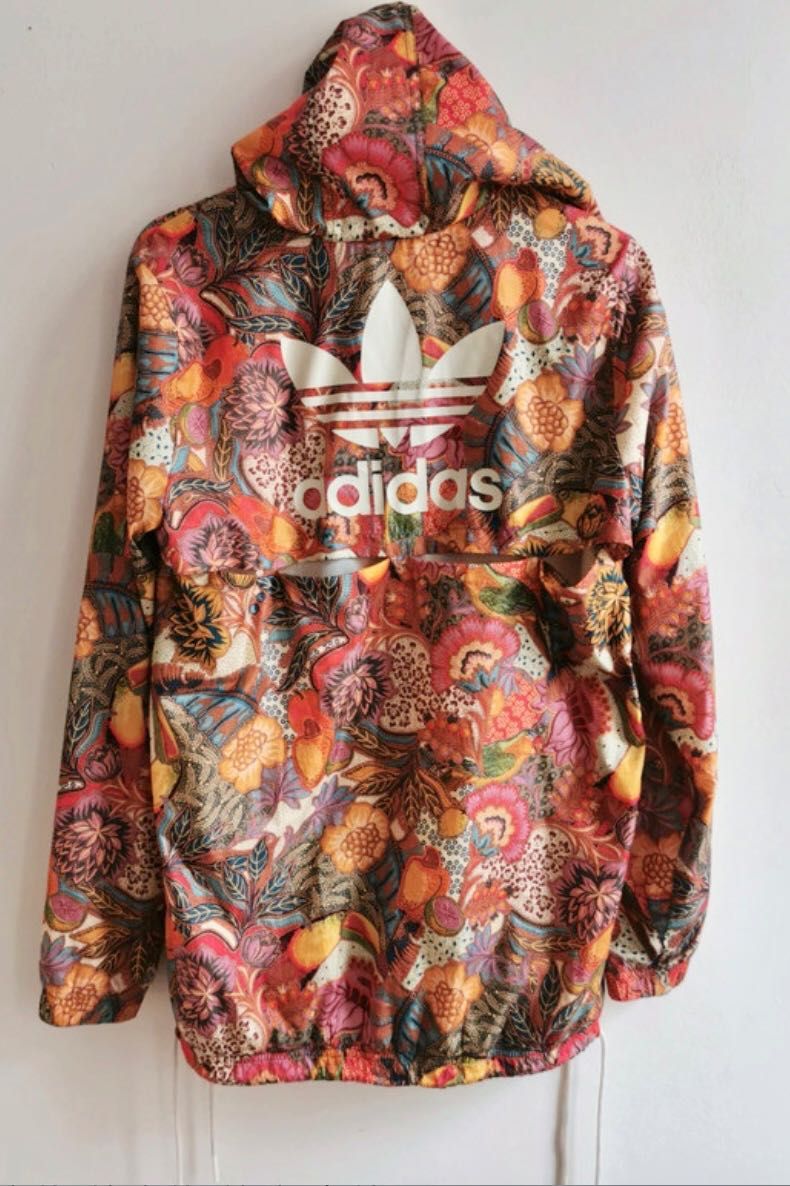 ADIDAS Originals kurtka FUGIPRABALI WB kwiaty, Brazylia NOWA 34 36